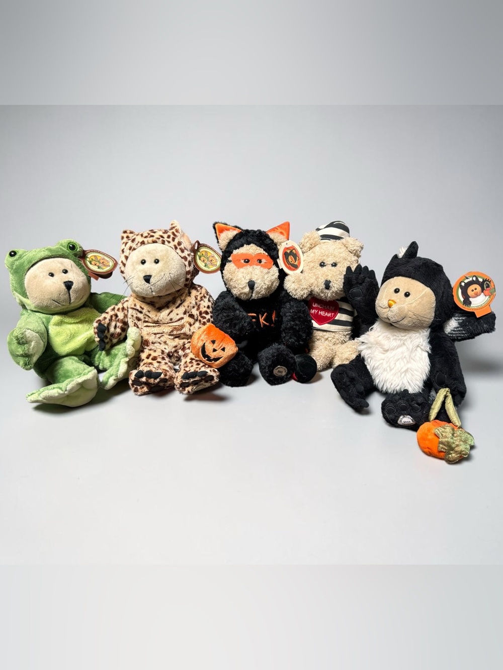 5 Bearista Plush Bears